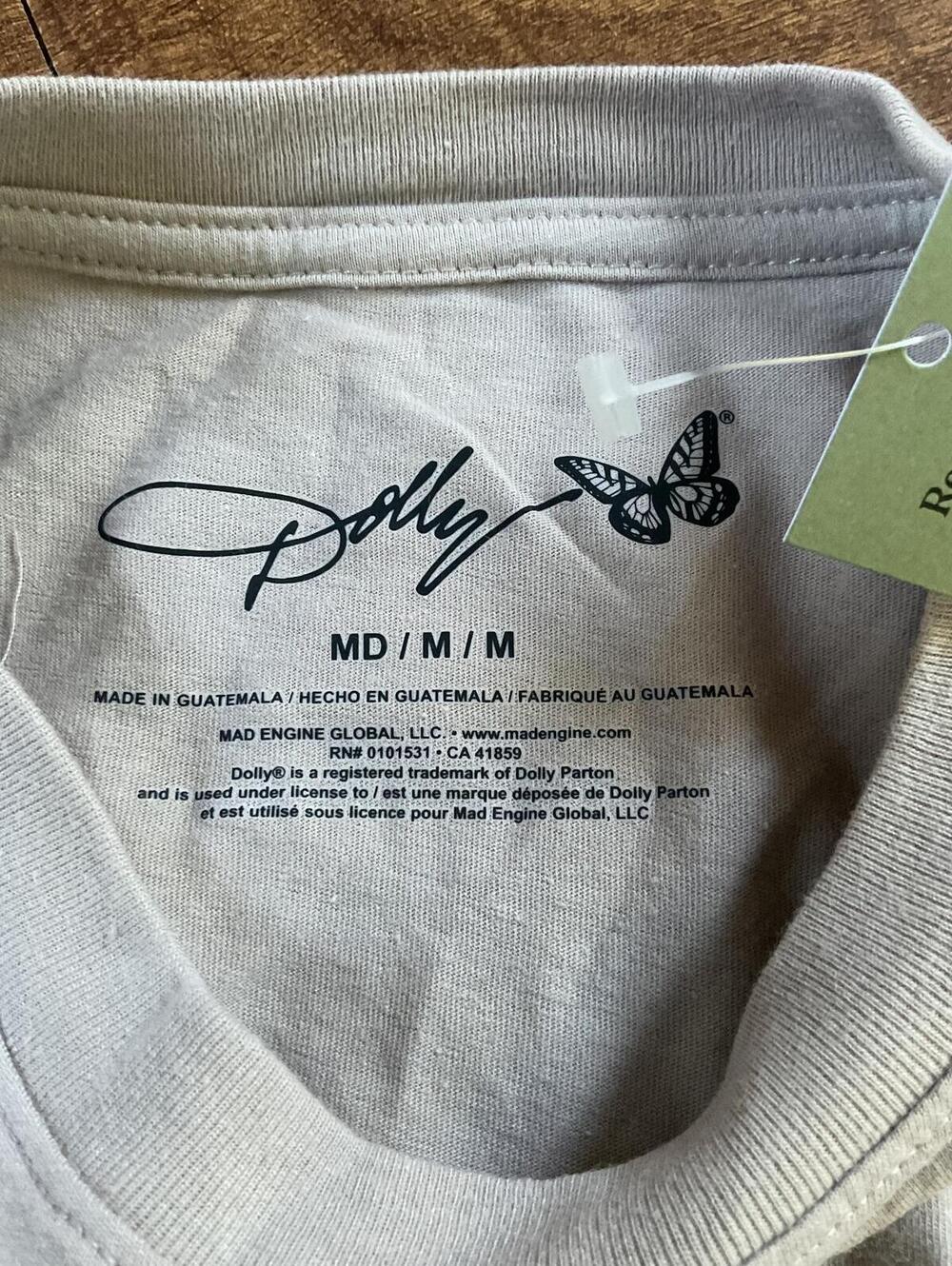 NWT Goodfellow & Co Dolly Parton Live in Concert Nashville T-Shirt Size M - Picture 4 of 4